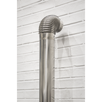 Stainless Steel Exhaust/Flue 90° Bend for IR13/IR16 100mm IREX3