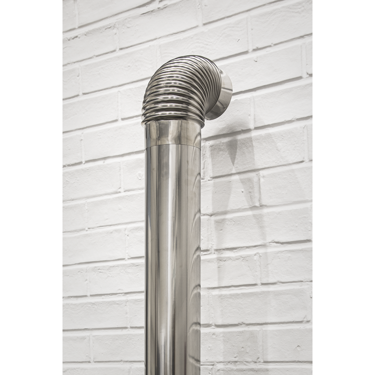Stainless Steel Exhaust/Flue Extension Pipe for IR13/IR16 100mm 1000mm IREX2