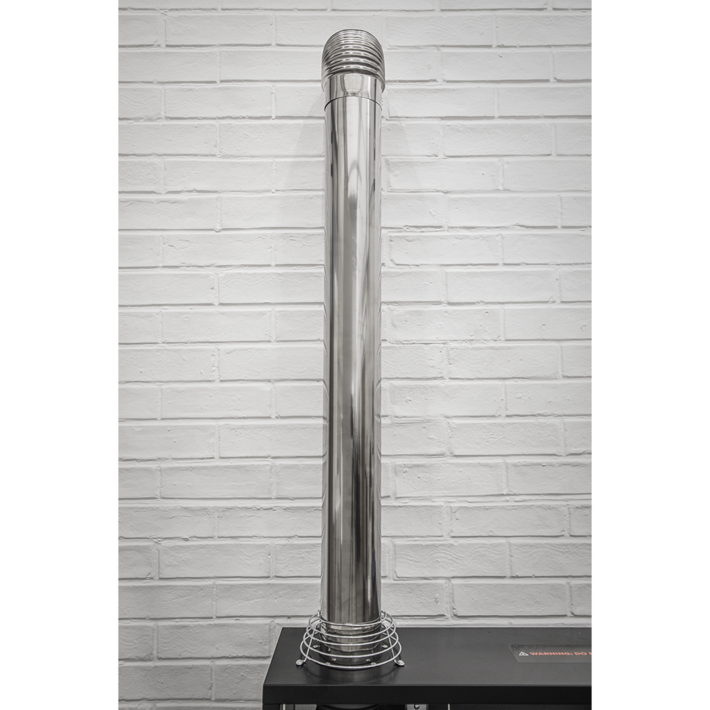Stainless Steel Exhaust/Flue 90° Bend for IR13/IR16 100mm IREX3