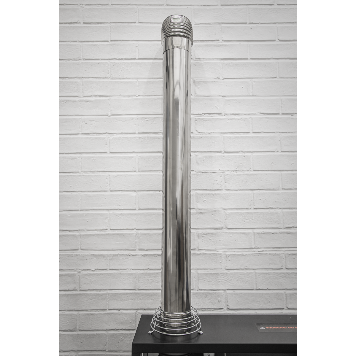 Stainless Steel Exhaust/Flue Extension Pipe for IR13/IR16 100mm 1000mm IREX2