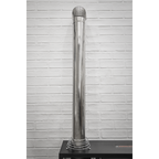 Stainless Steel Exhaust/Flue End Pipe for IR13/IR16 100mm 900mm IREX1