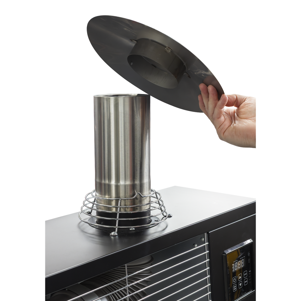 Stainless Steel Flue Rain Cap 100mm IREX4