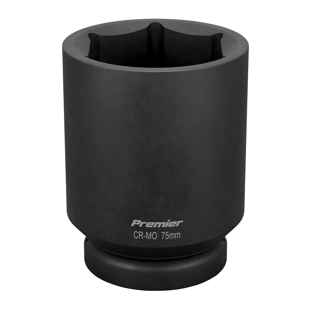 Deep Impact Socket 1"Sq Drive 75mm IS175D