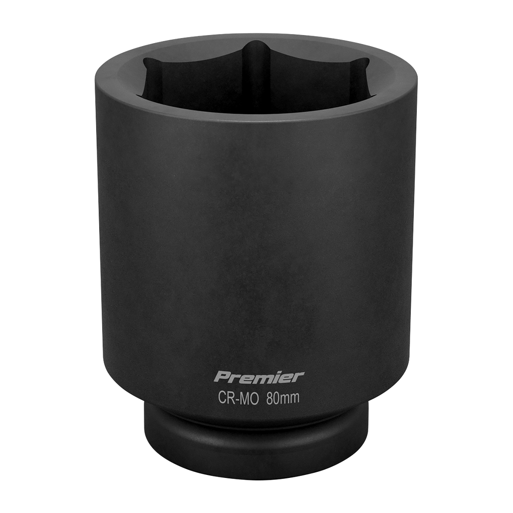 Deep Impact Socket 1"Sq Drive 80mm IS180D