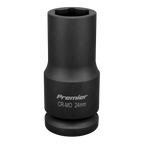Deep Impact Socket 3/4"Sq Drive 24mm IS3424D