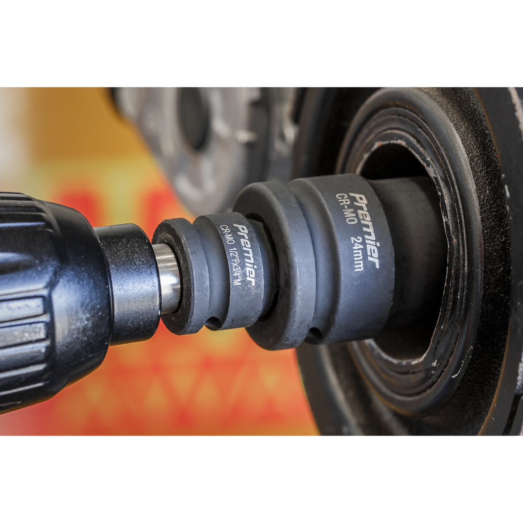 Impact Socket 3/4"Sq Drive 24mm IS3424