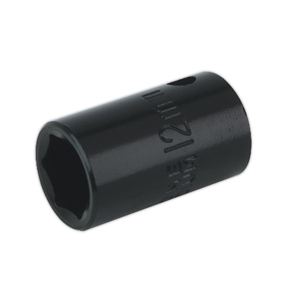 Impact Socket 3/8"Sq Drive 12mm IS3812
