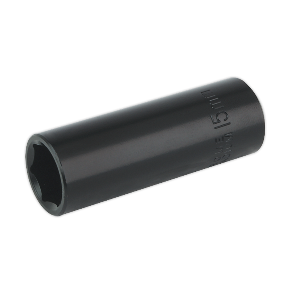 Deep Impact Socket 3/8"Sq Drive 15mm IS3815D