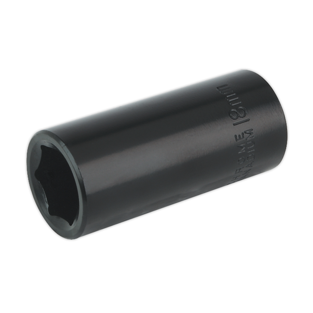 Deep Impact Socket 3/8"Sq Drive 18mm IS3818D