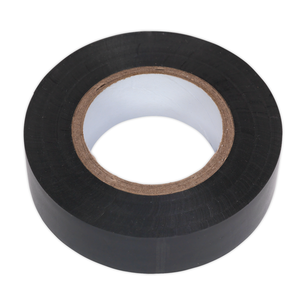 PVC Insulating Tape 19mm x 20m, Black - Pack of 10 ITBLK10