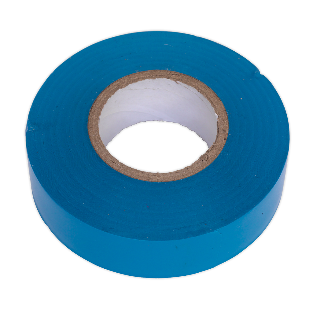 PVC Insulating Tape 19mm x 20m, Blue - Pack of 10 ITBLU10