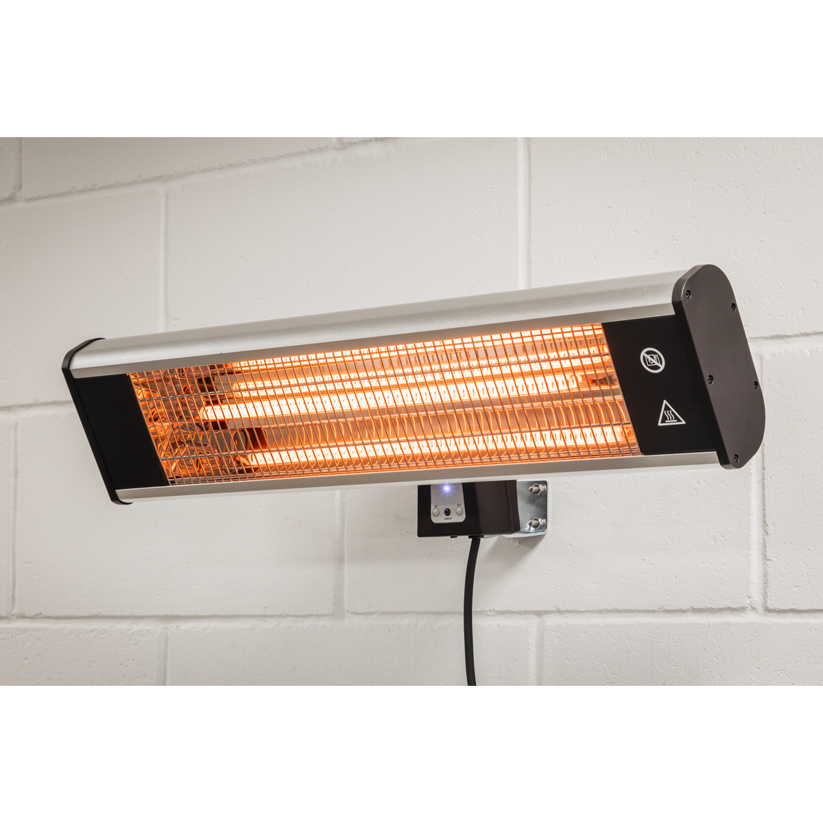 High Efficiency Carbon Fibre Wall Mounting Infrared Heater 1800W/230V IWMH1809R