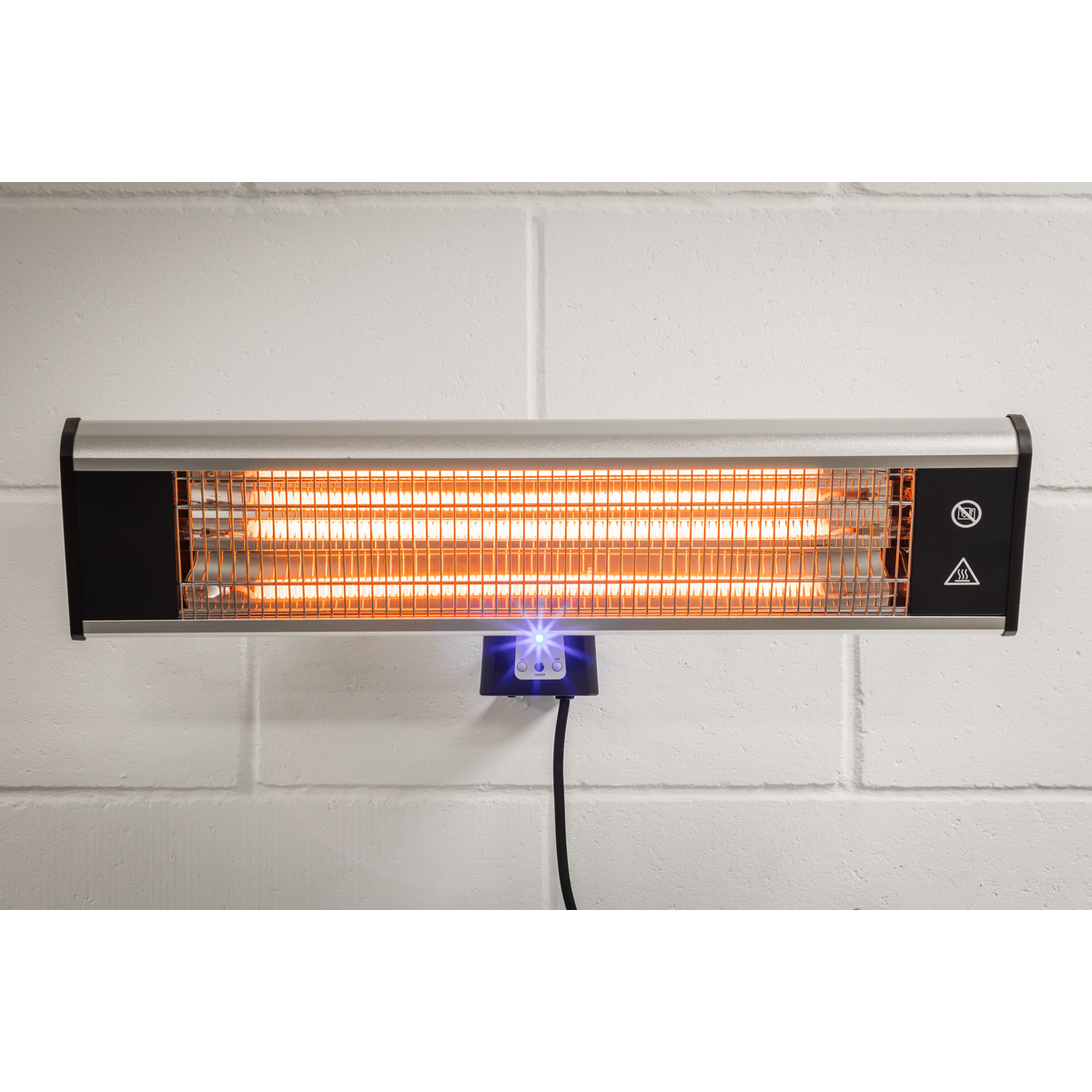 High Efficiency Carbon Fibre Wall Mounting Infrared Heater 1800W/230V IWMH1809R
