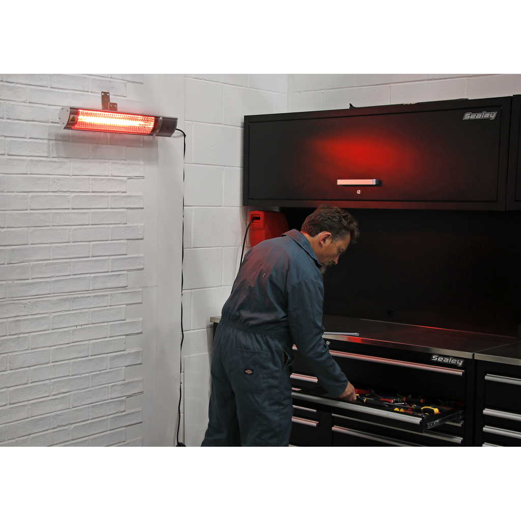 High Efficiency Wall Mounting Infrared Short Wave Heater 2000W IWMH2000R
