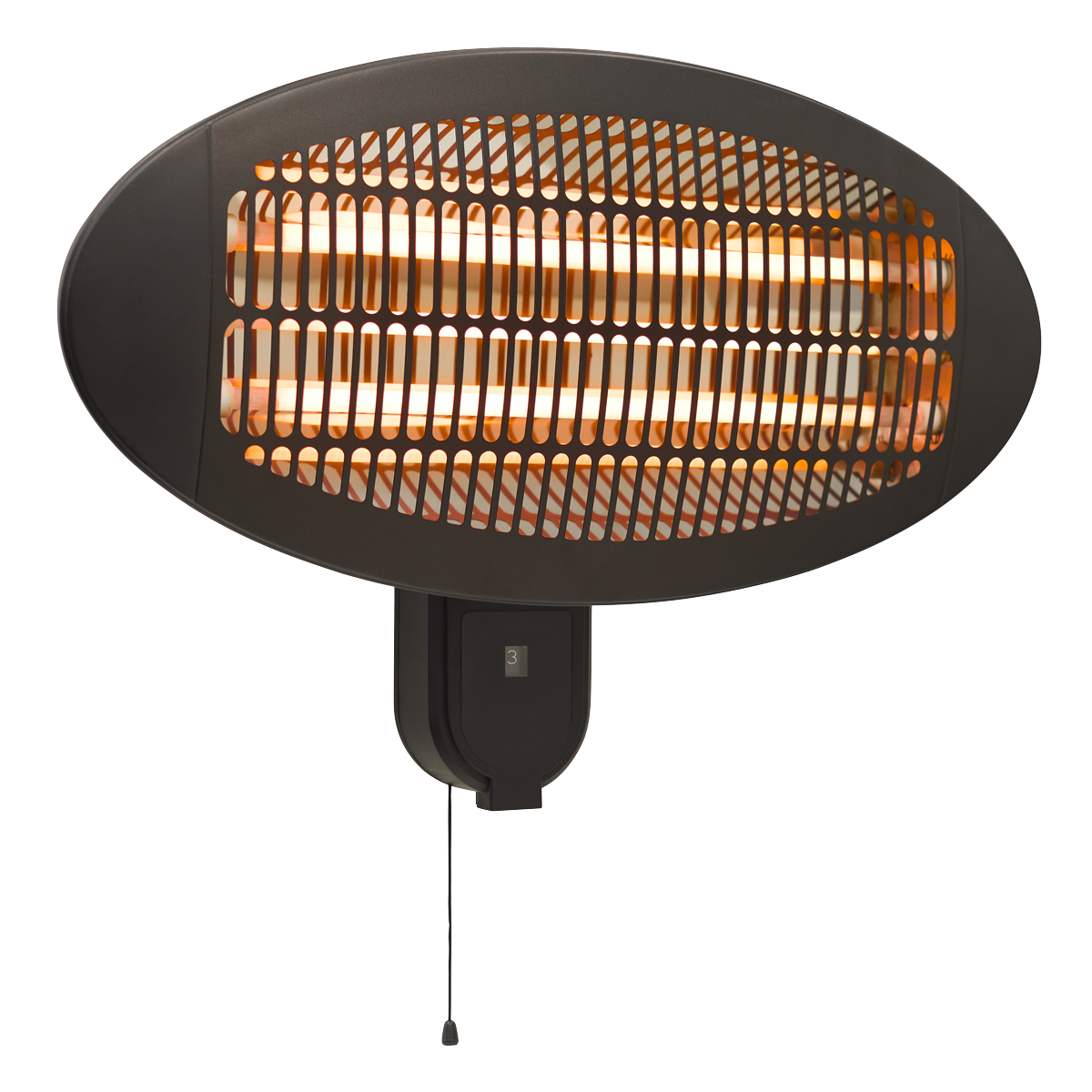 Wall Mounting Infrared Quartz Heater 2000W/230V IWMH2003