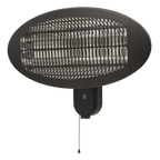 Wall Mounting Infrared Quartz Heater 2000W/230V IWMH2003