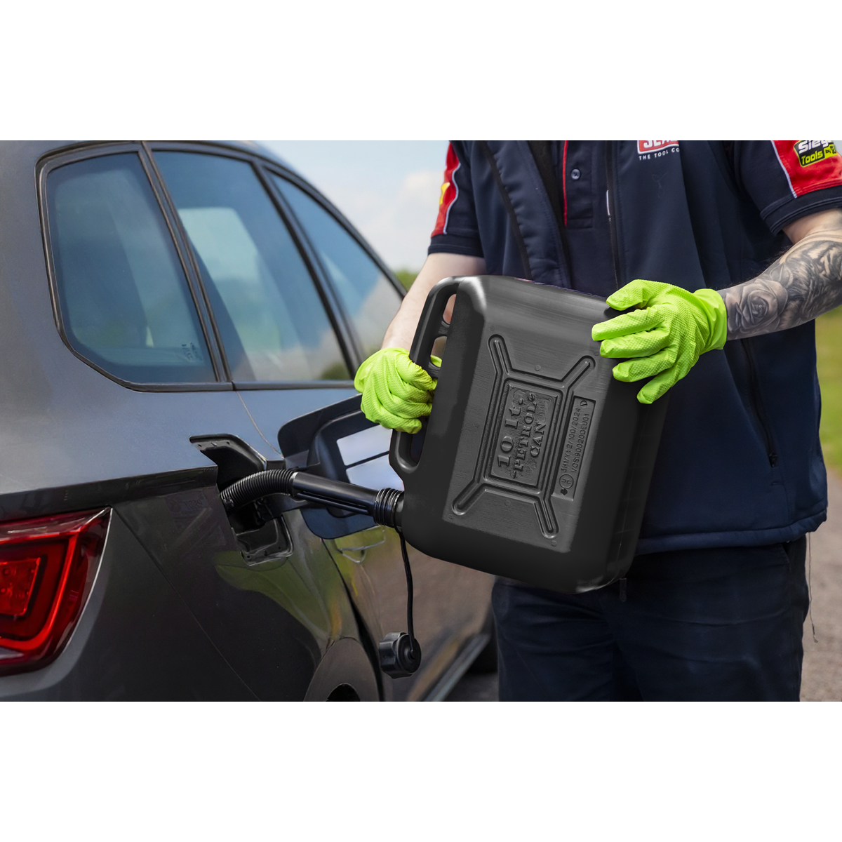 Fuel Can 10L - Black JC10PB