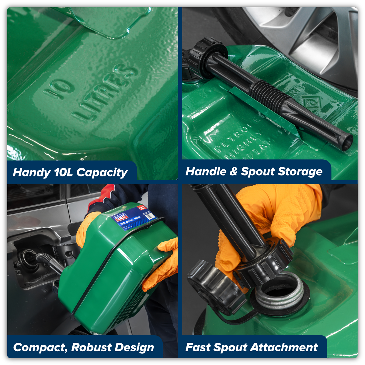 Jerry Can 10L - Green JC10RG