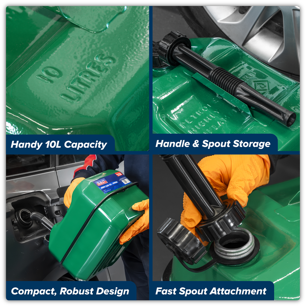 Jerry Can 10L - Red JC10RR