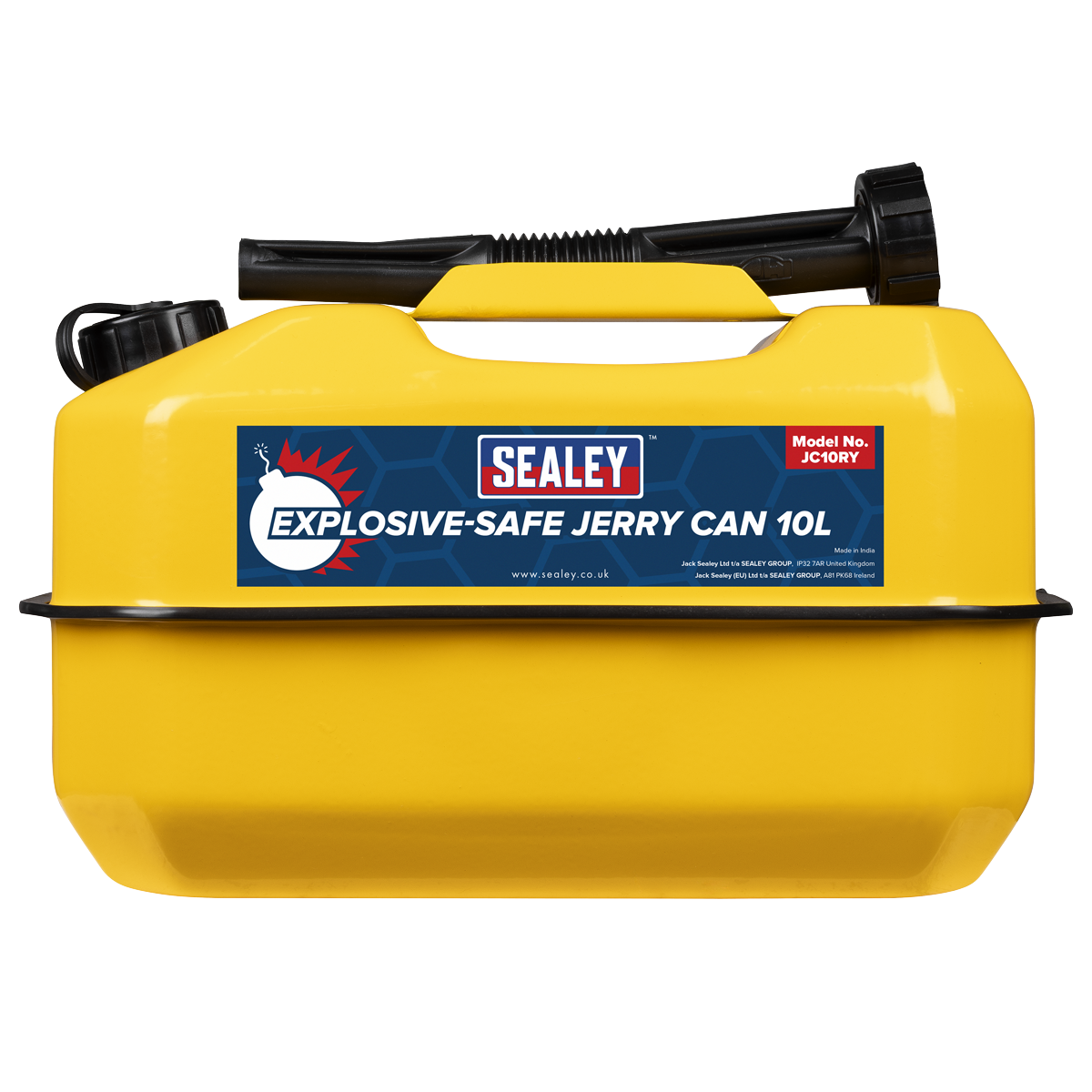 Explosive-Safe Jerry Can 10L - Yellow JC10RY