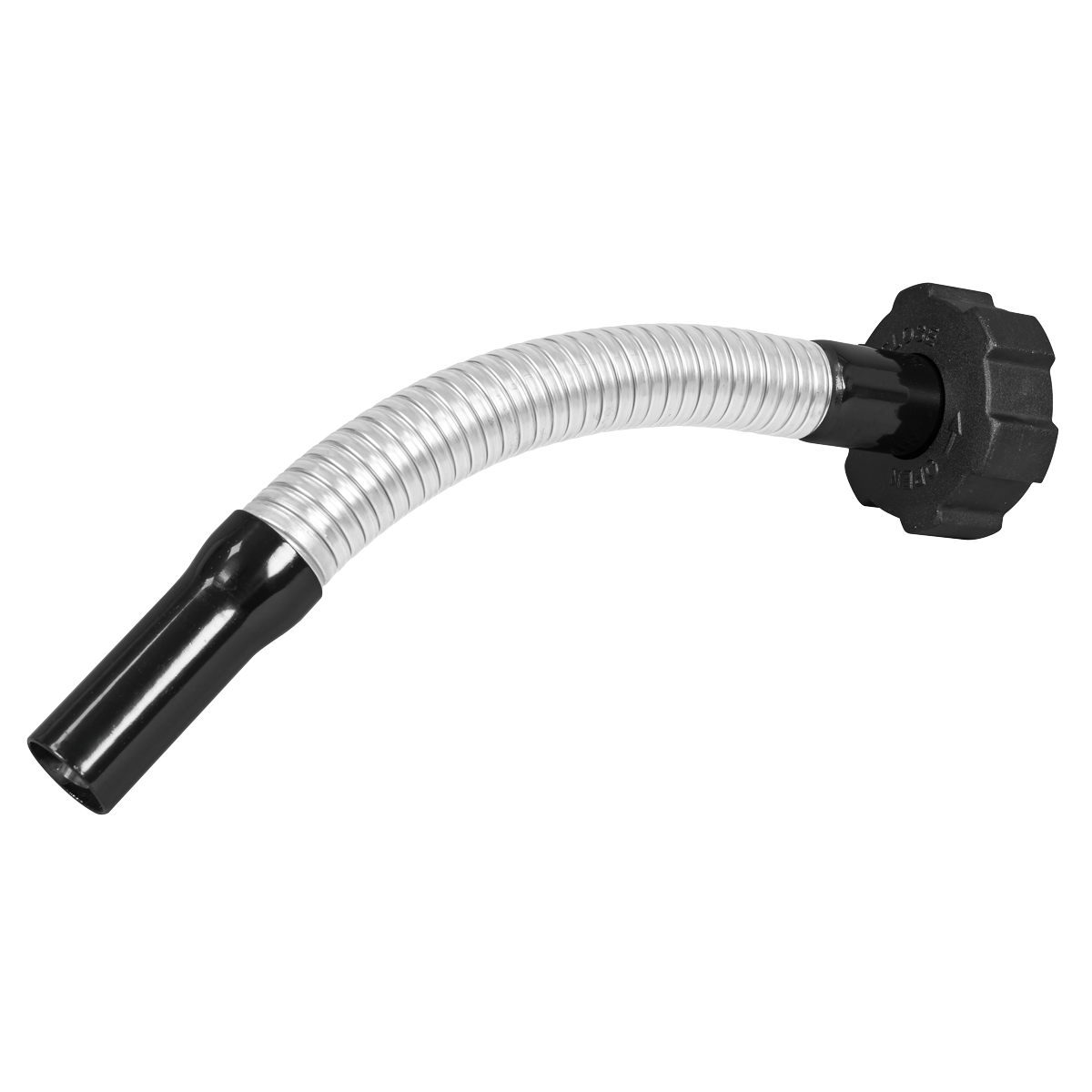 Flexi Pouring Spout for Screw Cap Jerry Cans - Black JC1SCB