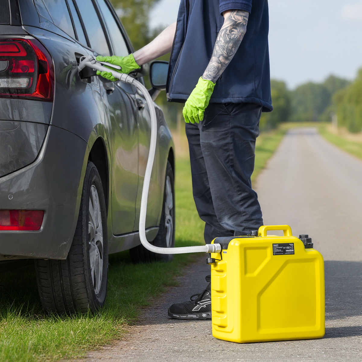 Multi-Powered Portable Fuelling Station 20L JC20FS
