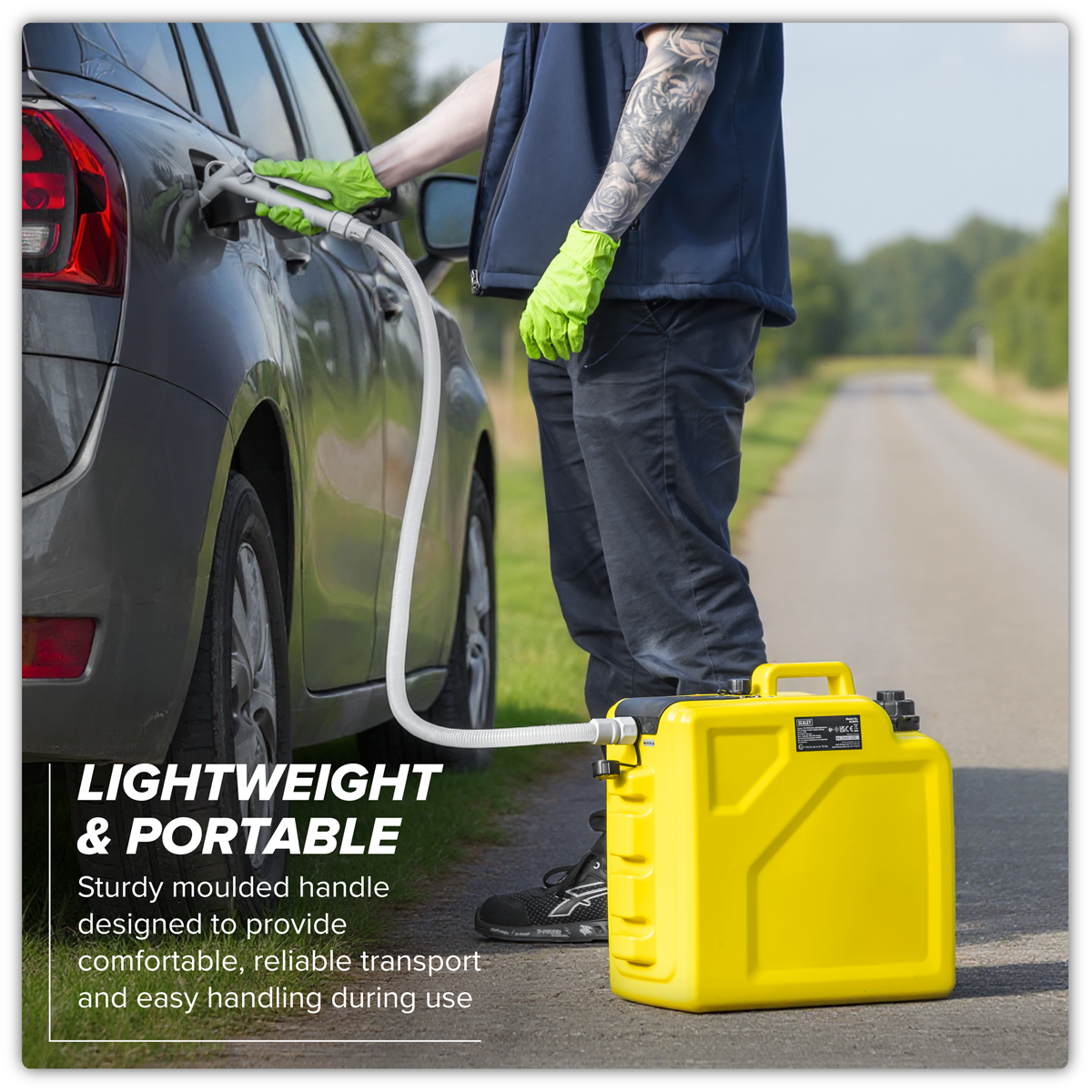 Multi-Powered Portable Fuelling Station 20L JC20FS
