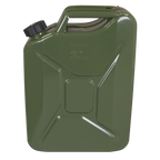 Screw Cap Metal Jerry Can 20L - Green JC20SCG
