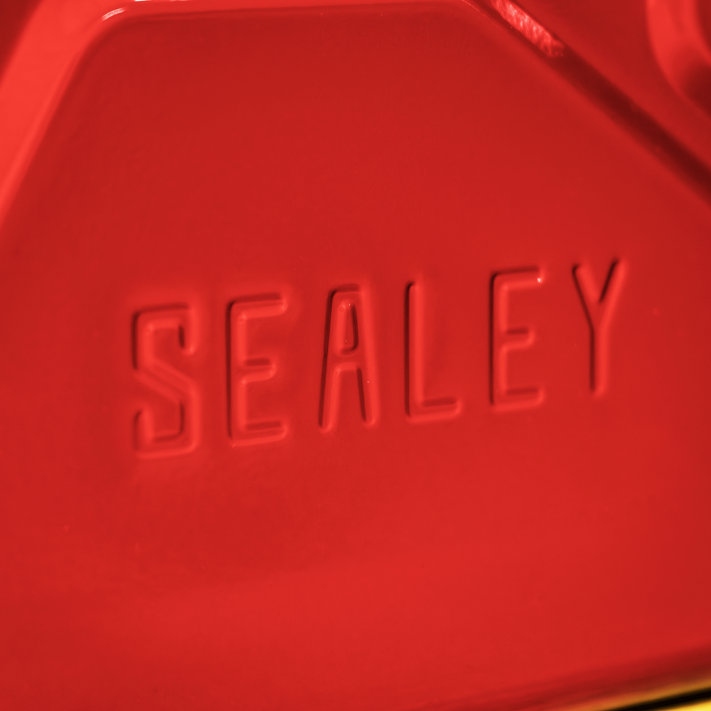 20L Screw Cap Metal Jerry Can - Red JC20SCR