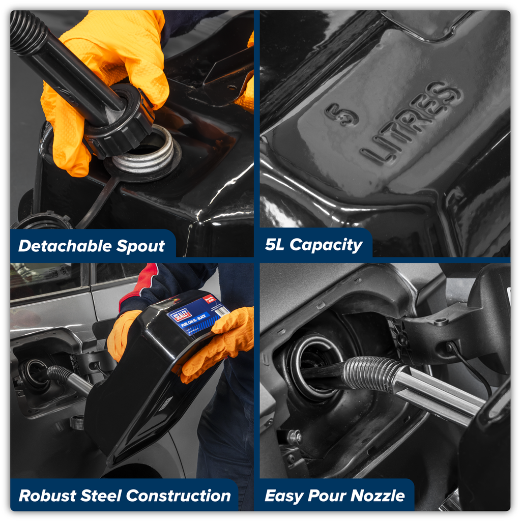 Jerry Can 5L - Black JC5RB