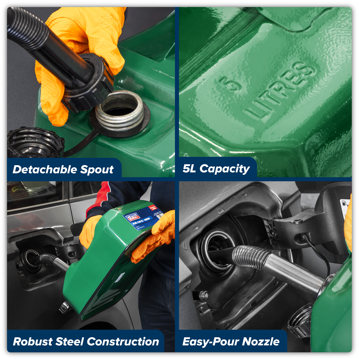 Jerry Can 5L - Green JC5RG