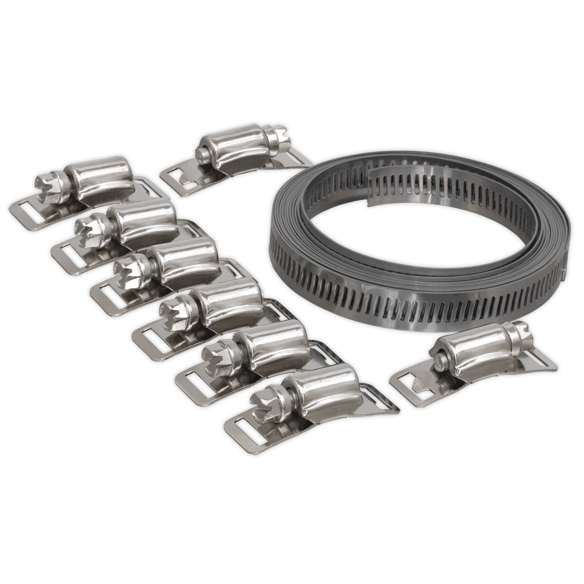 Self-Build Hose Clip Set 12.7mm Band Width JC972
