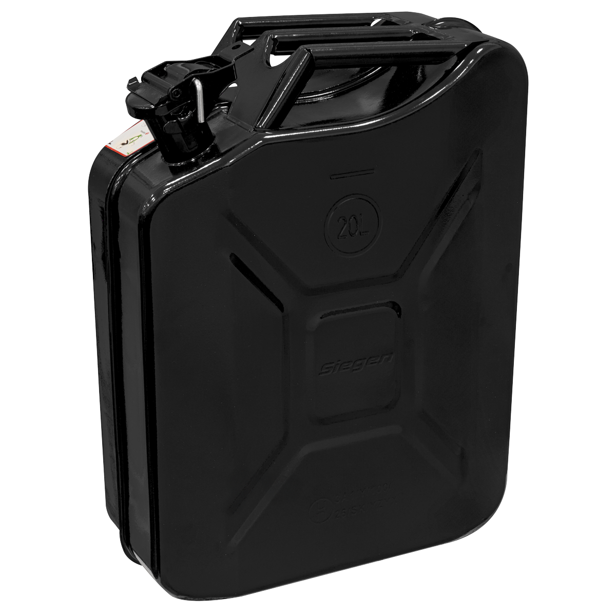 Jerry Can 20L - Black JCY20B