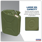 Jerry Can 20L - Green JCY20G