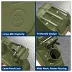 Jerry Can 20L - Green JCY20G