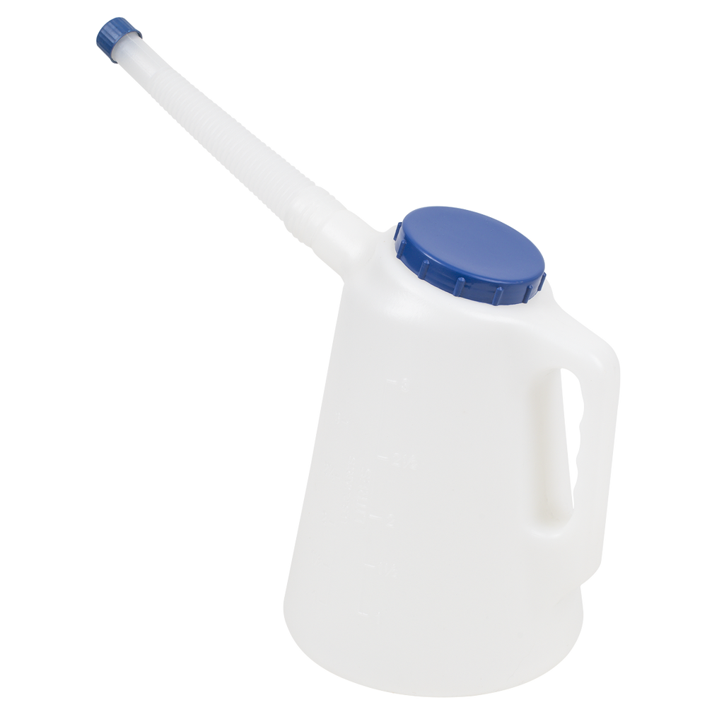 Oil Container with Blue Lid & Flexible Spout 3L JDL3B