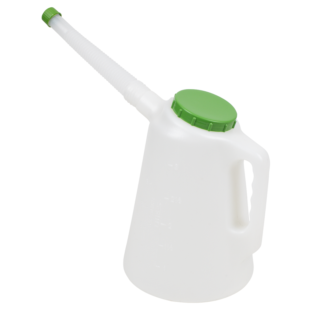 Oil Container with Green Lid & Flexible Spout 3L JDL3G