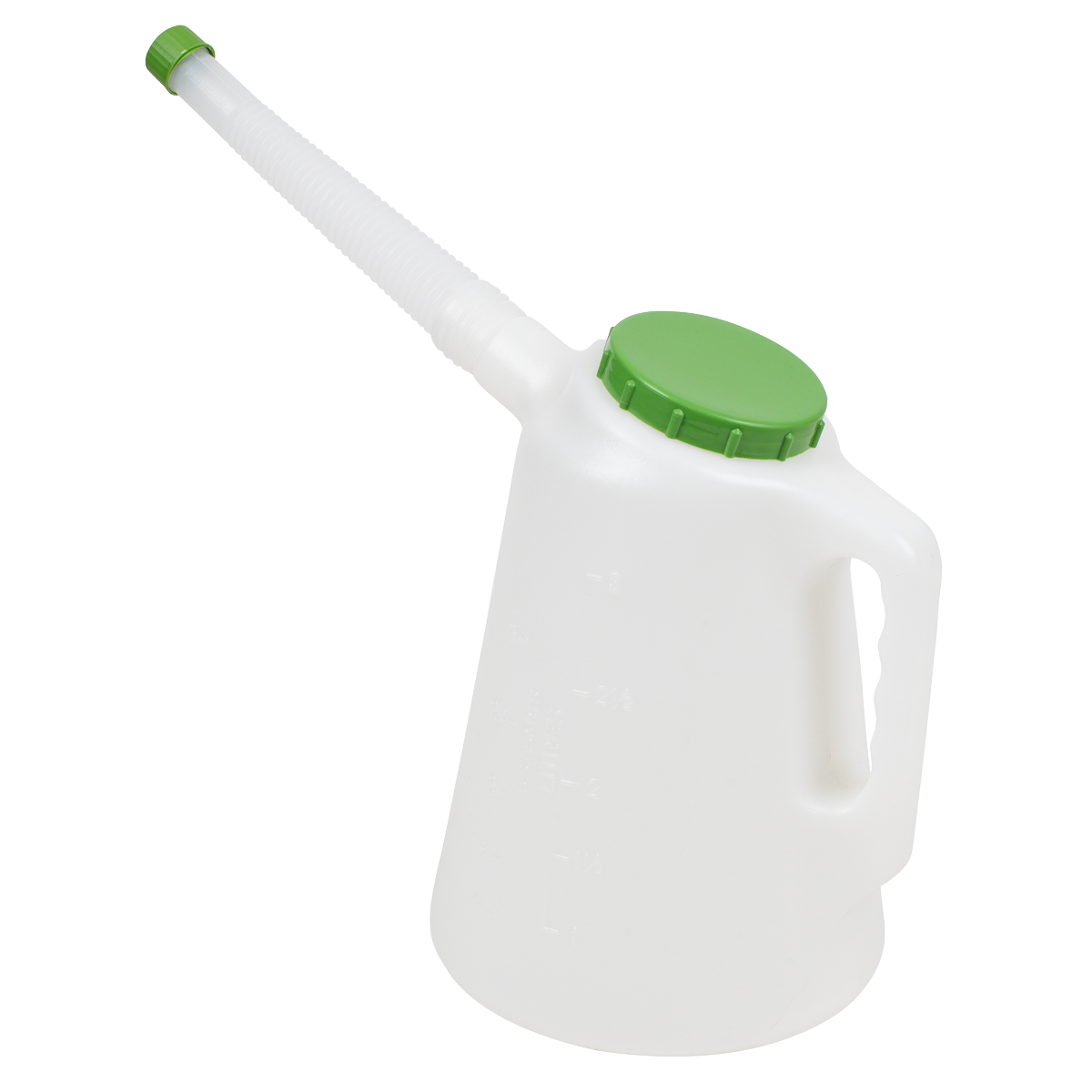 Oil Container with Green Lid & Flexible Spout 3L JDL3G