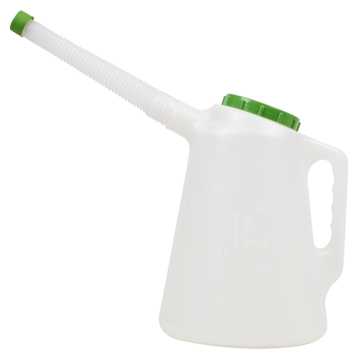 Oil Container with Green Lid & Flexible Spout 3L JDL3G