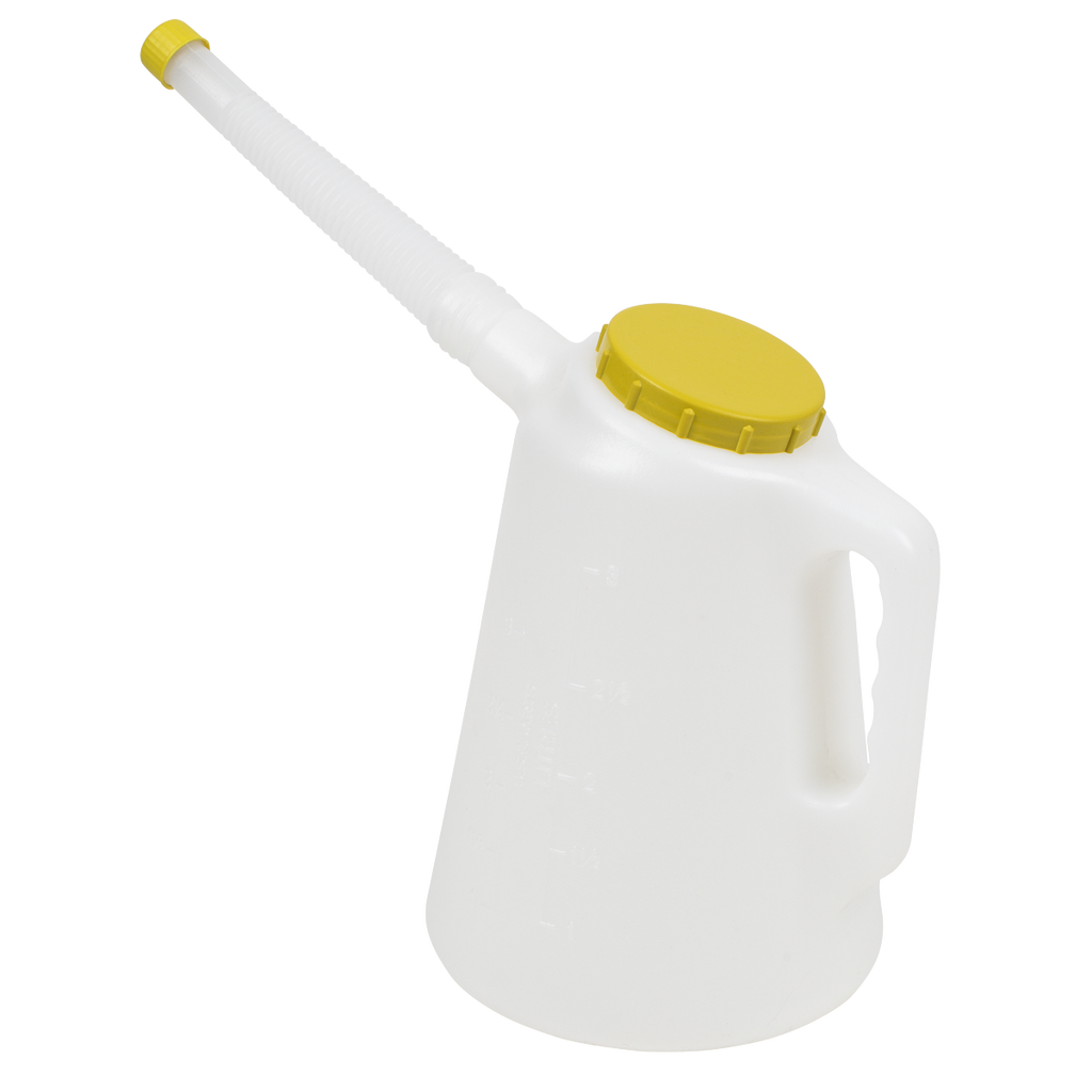 Oil Container with Lime Lid & Flexible Spout 3L JDL3L