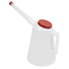 Oil Container with Red Lid & Flexible Spout 3L JDL3R