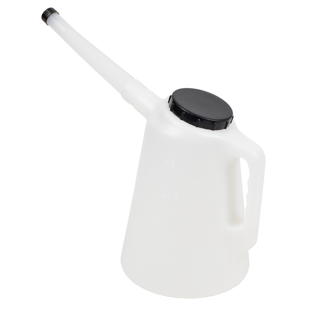 Oil Container with Black Lid & Flexible Spout 3L JDL3