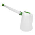 Oil Container with Flexible Spout 5L - Green Lid JDL5G