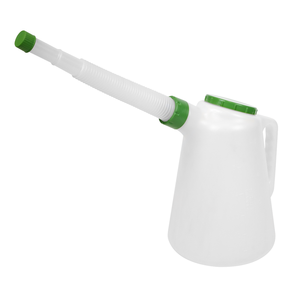 Oil Containers with Lid & Flexible Spout 5L - Set of 5 JDL5SET
