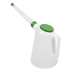 Oil Container with Flexible Spout 5L - Green Lid JDL5G