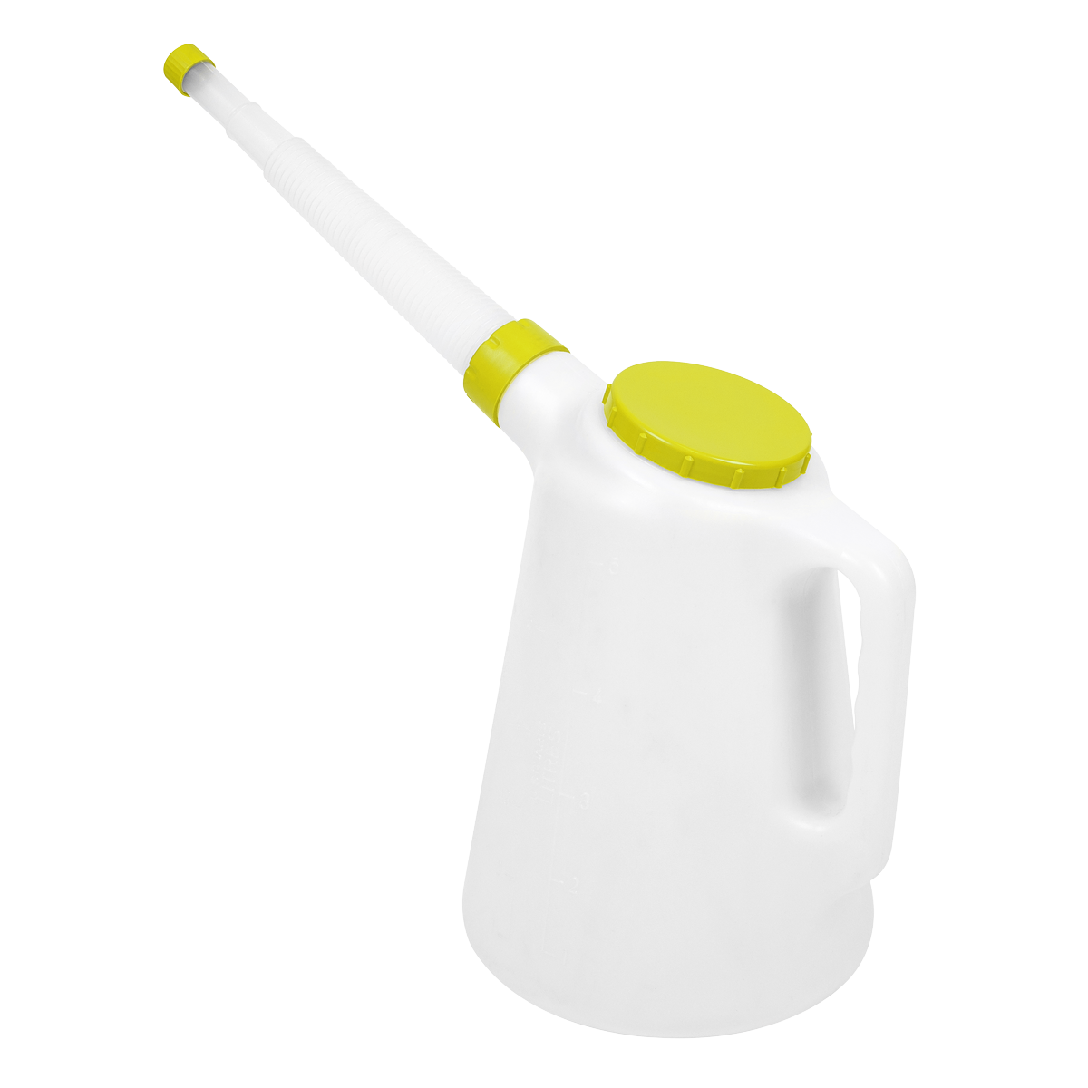 Oil Container with Flexible Spout 5L - Lime Lid JDL5L