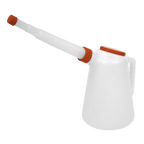 Oil Container with Flexible Spout 5L - Red Lid JDL5R