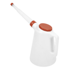 Oil Container with Flexible Spout 5L - Red Lid JDL5R