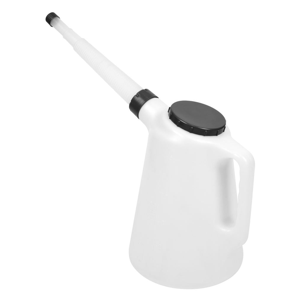 Oil Containers with Lid & Flexible Spout 5L - Set of 5 JDL5SET