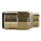 John Guest® Brass SuperThread Straight Adaptor 12mm x 3/8"BSP - Pack of 2 JGBC1238